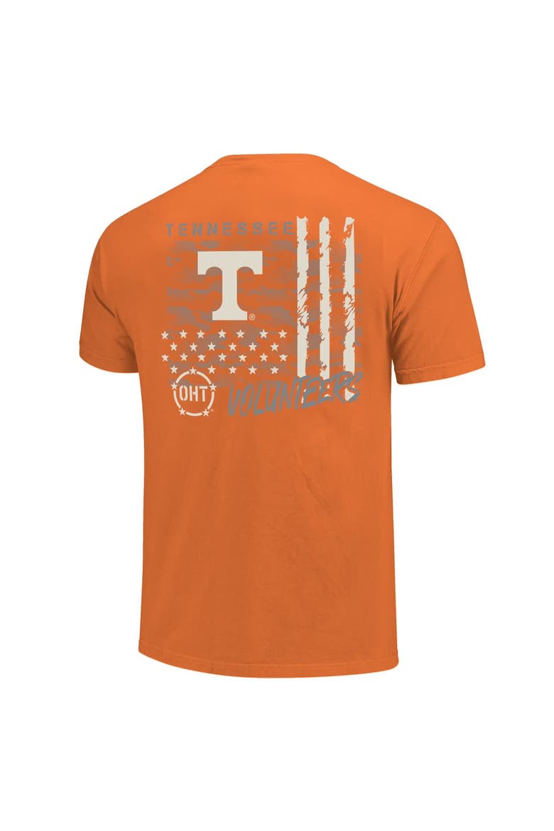 Men's  Tennessee Orange Tennessee Volunteers Comfort Colors OHT Camo Overlay T-Shirt, Alternate, color, Tennessee Orange