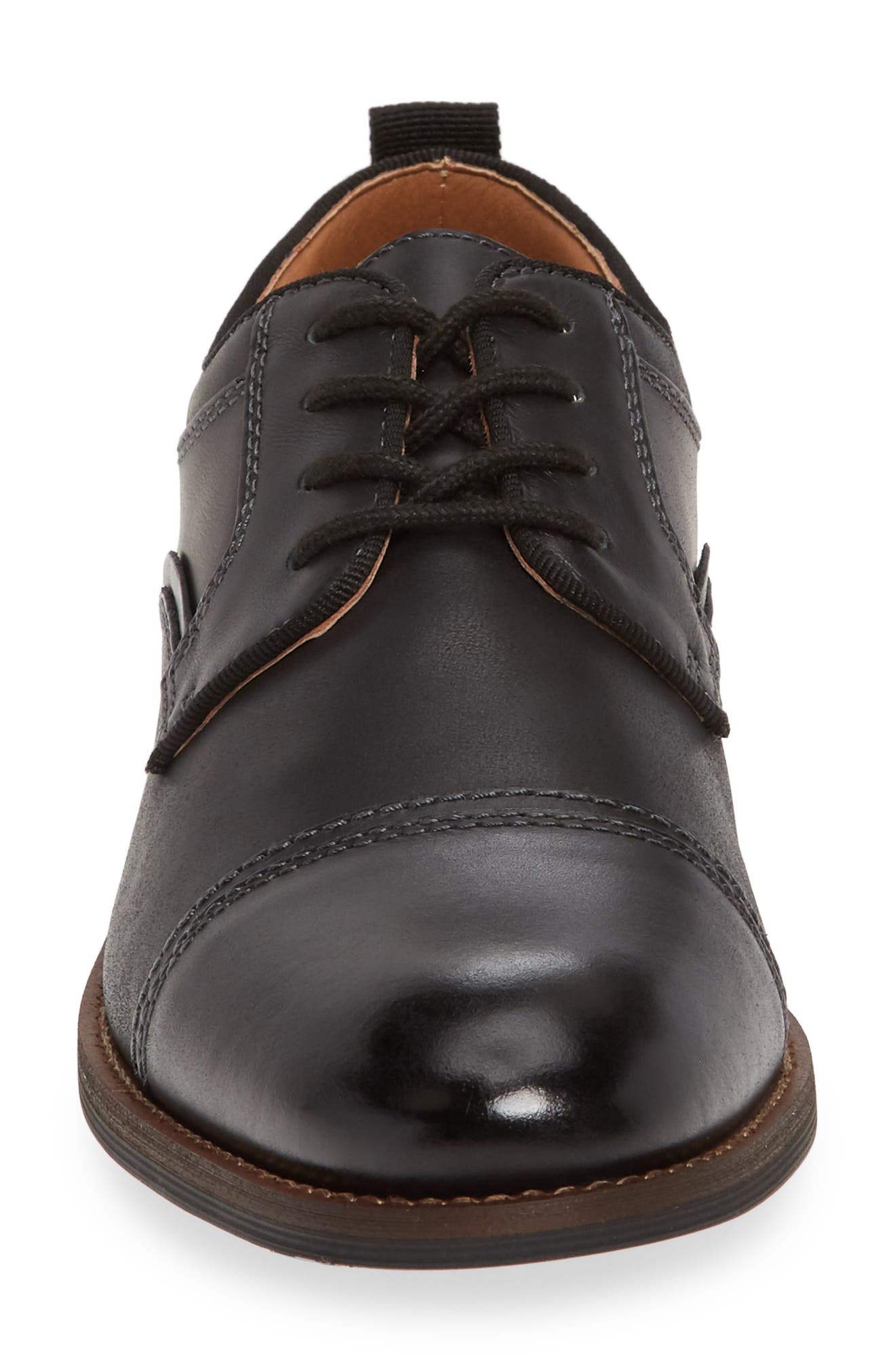 Kennan Cap Toe Derby, Alternate, color, BLACK