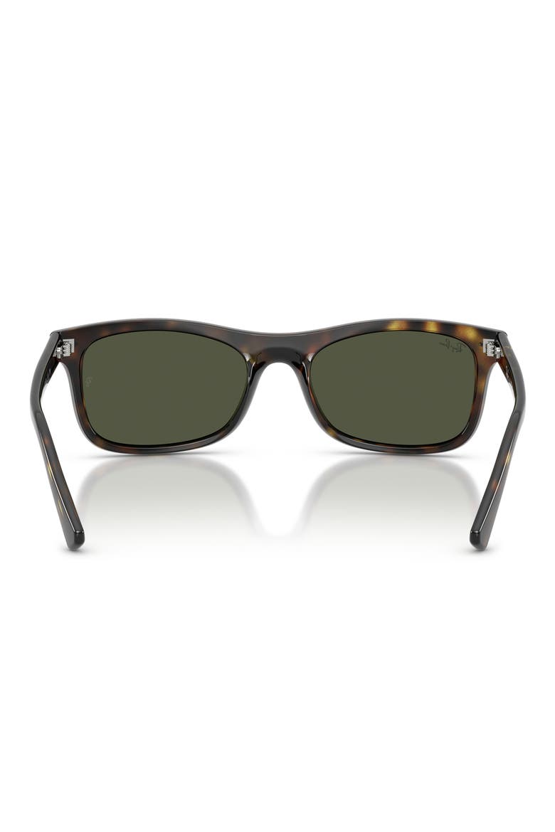 Square Sunglasses, Alternate, color, HAVANA / GREEN