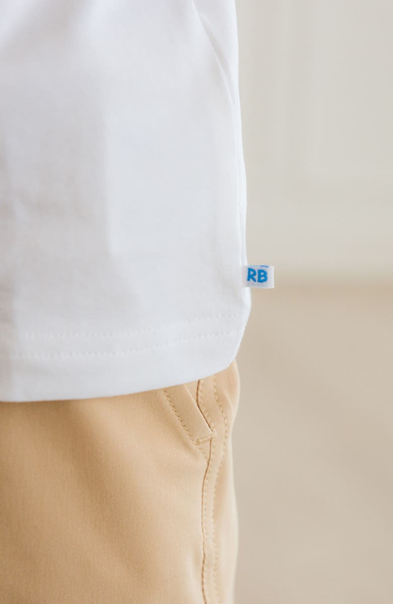 RuggedButts Kids
 Cotton Henley, Alternate, color, White