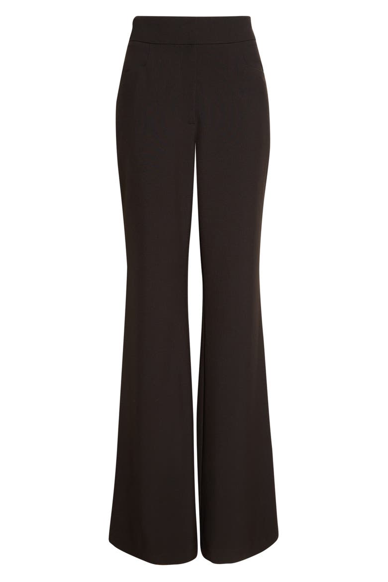 Gaia Flare Pants, Alternate, color, JET