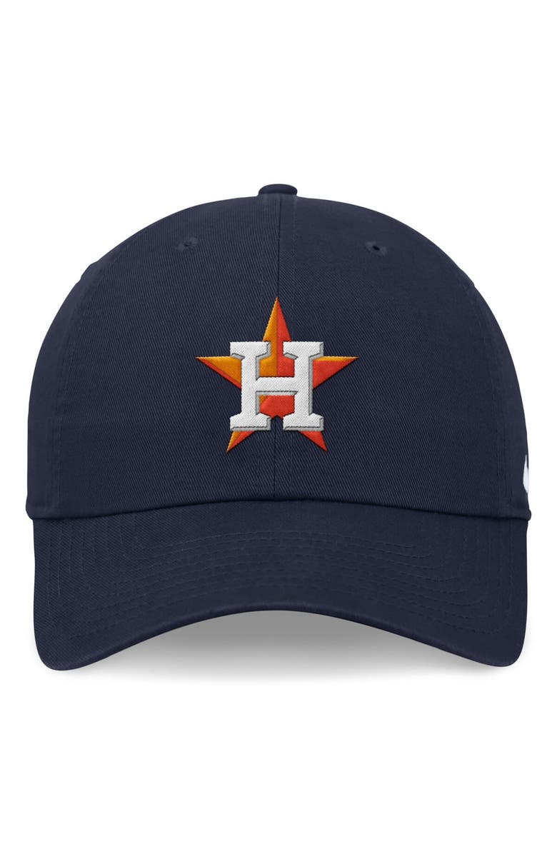 Nike Men's Nike Navy Houston Astros Evergreen Club Adjustable Hat, Alternate, color, Navy