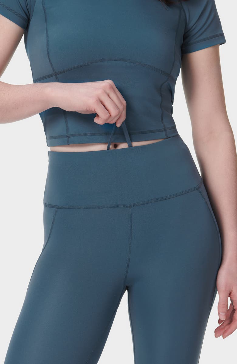 Sweaty Betty All Day Active Leggings, Alternate, color, Subdued Blue