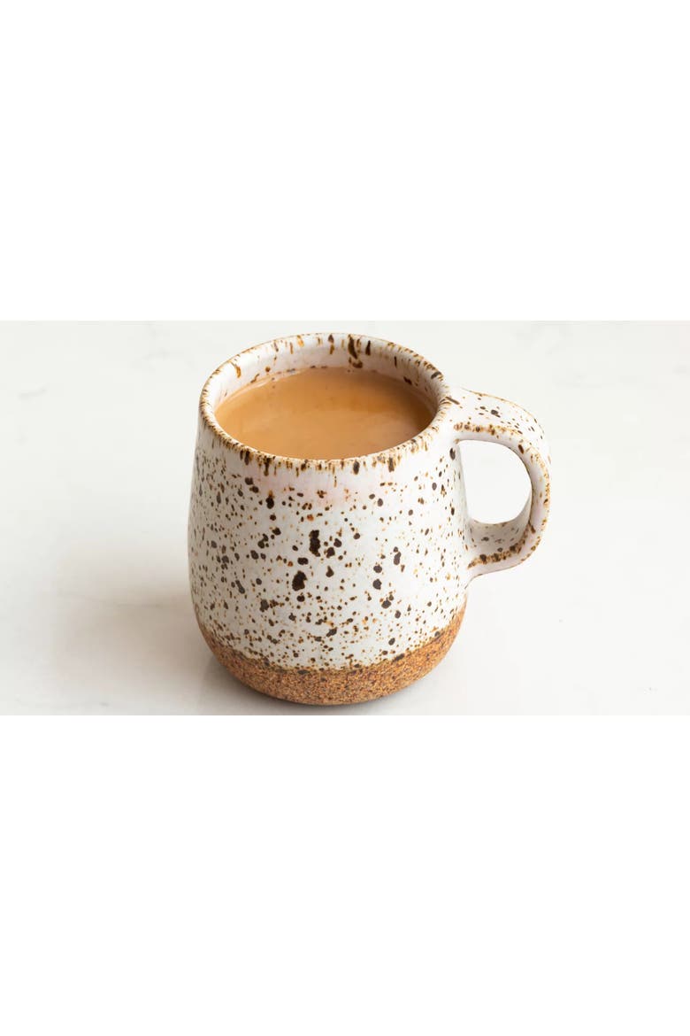 Tea Ecstasy Mug, Alternate, color, Off-White Speckled