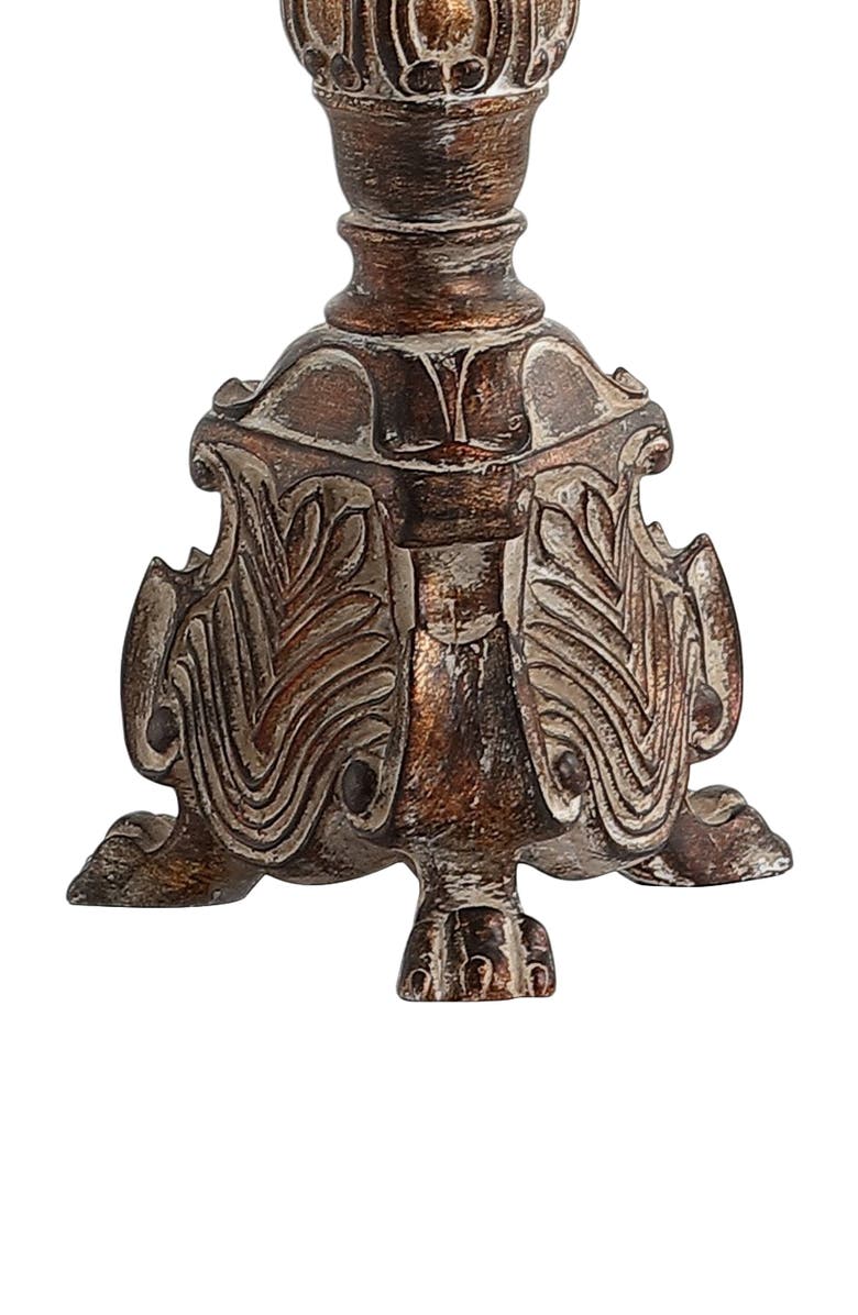 JONATHAN Y Carlisle 33.5" Resin/Acrylic LED Table Lamp, Antique Brown, Alternate, color, Antique Brown