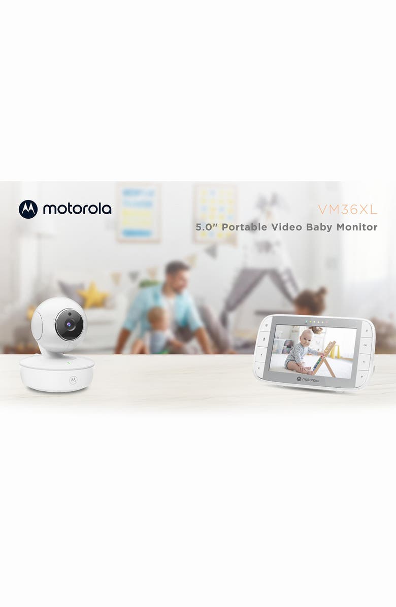 Motorola VM36XL 5 Motorized Pan/Tilt Video Baby Monitor Set, Alternate, color,