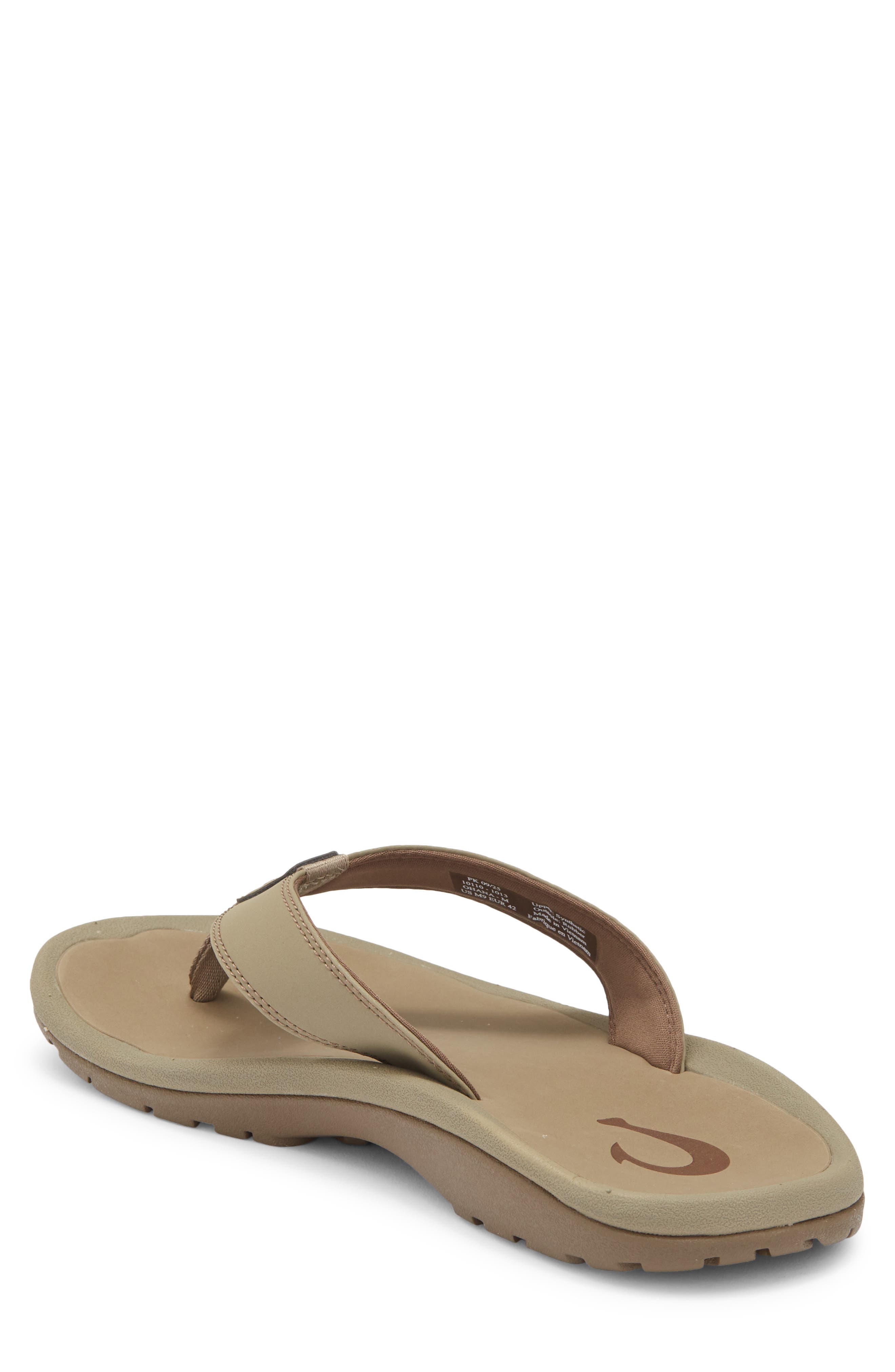 Ohana Flip Flop, Alternate, color, CLAY / MUSTANG