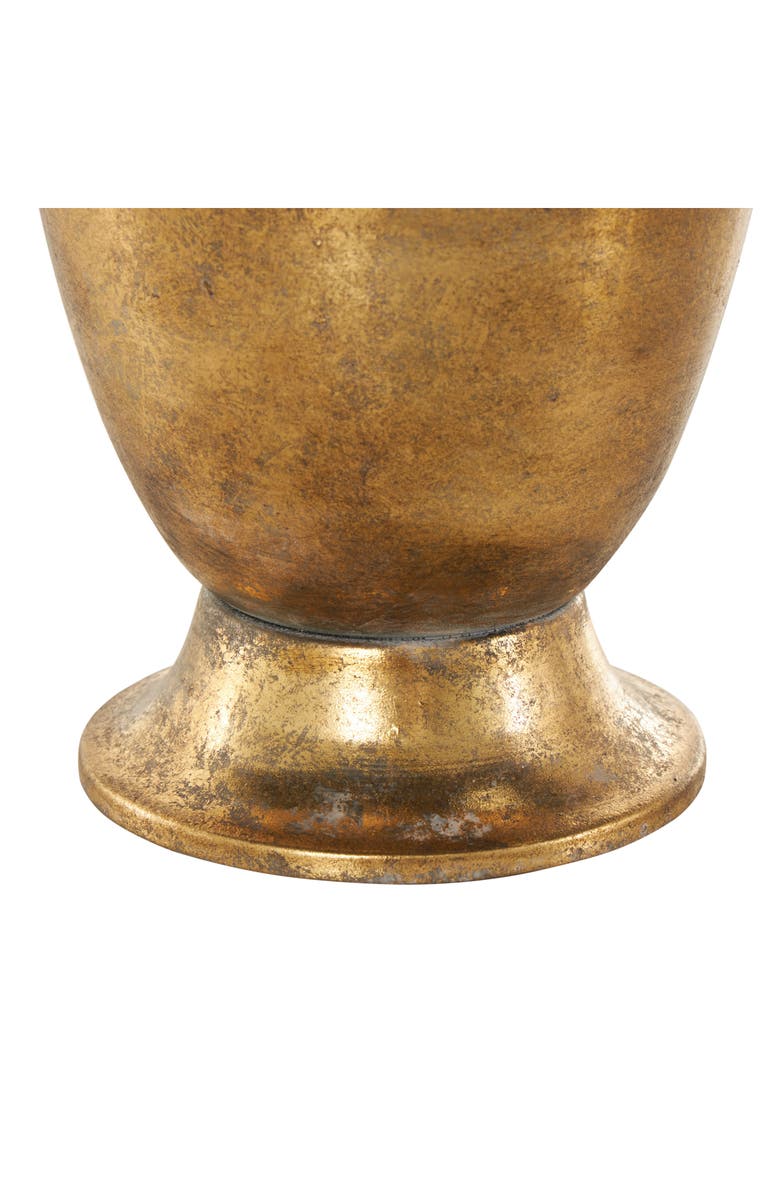 VIVIAN LUNE HOME Antiqued Metal Vase, Alternate, color,