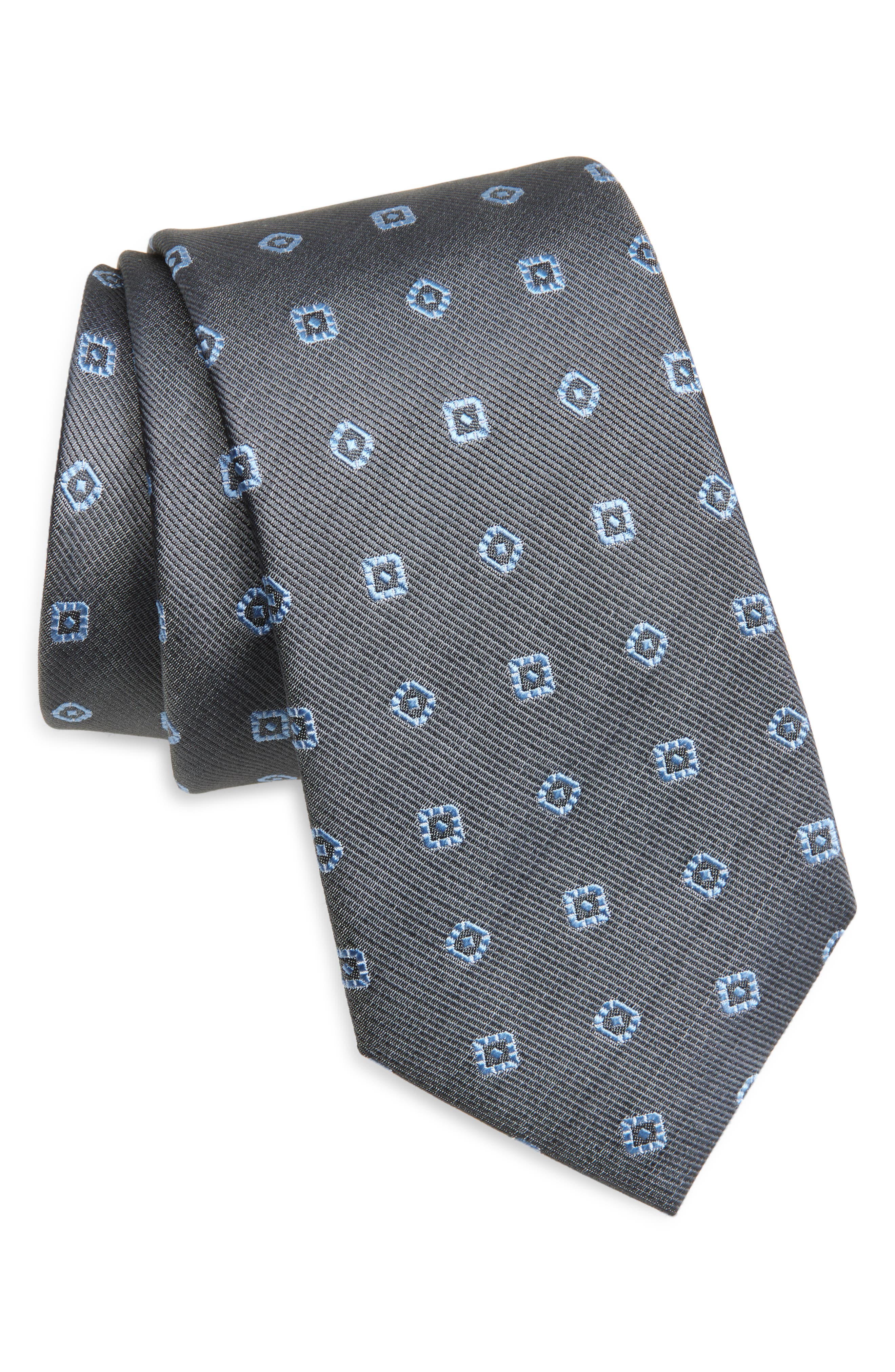 Duchamp Geometric Silk Tie