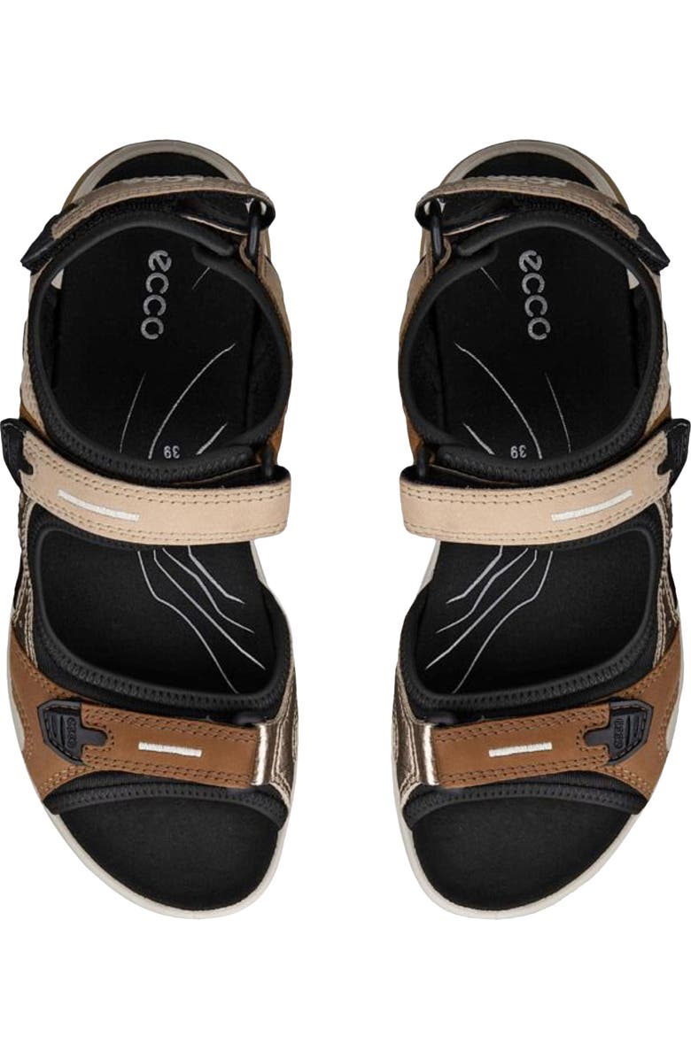 ECCO Yucatan Sandal, Alternate, color, Brown Multi