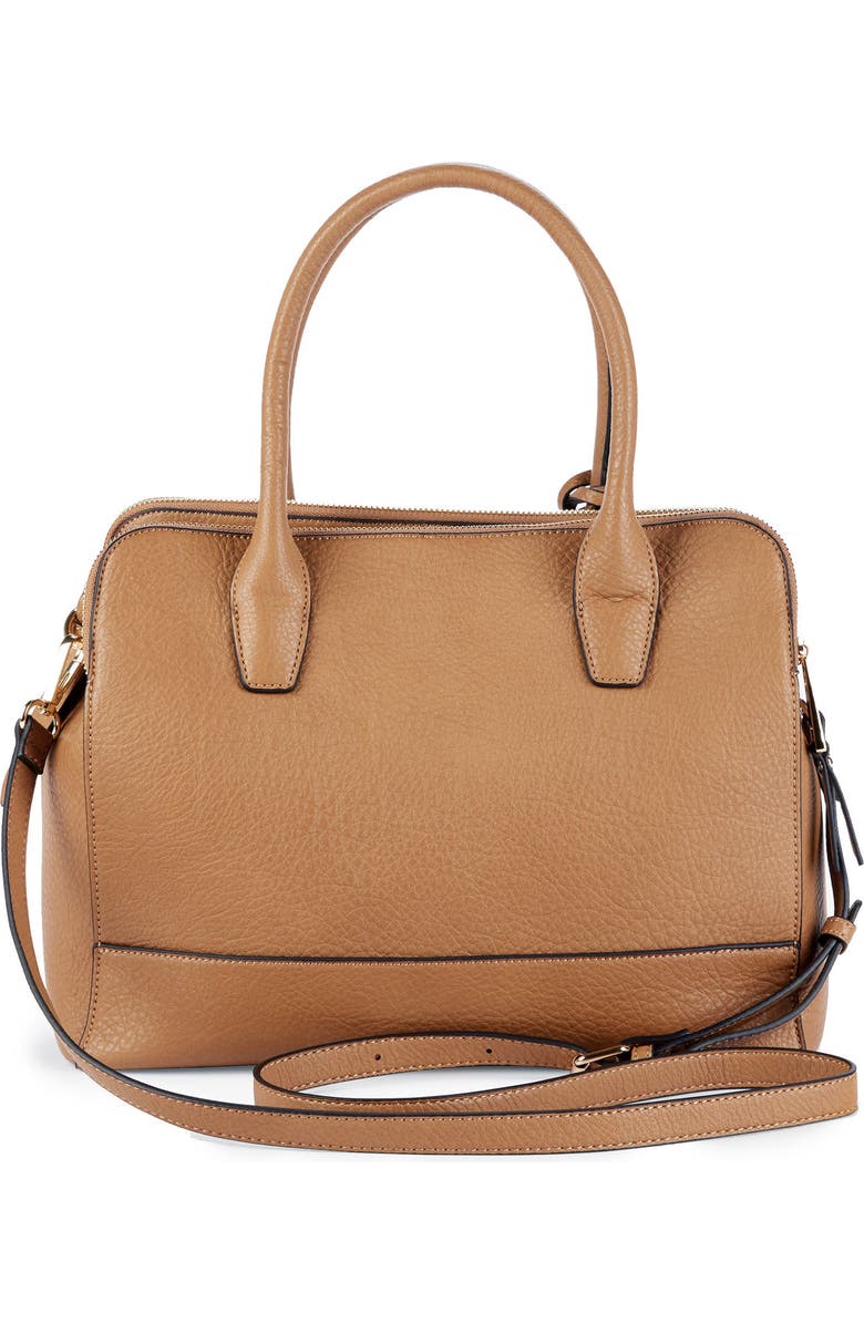 Sole Society Nera Faux Leather Satchel, Main, color,