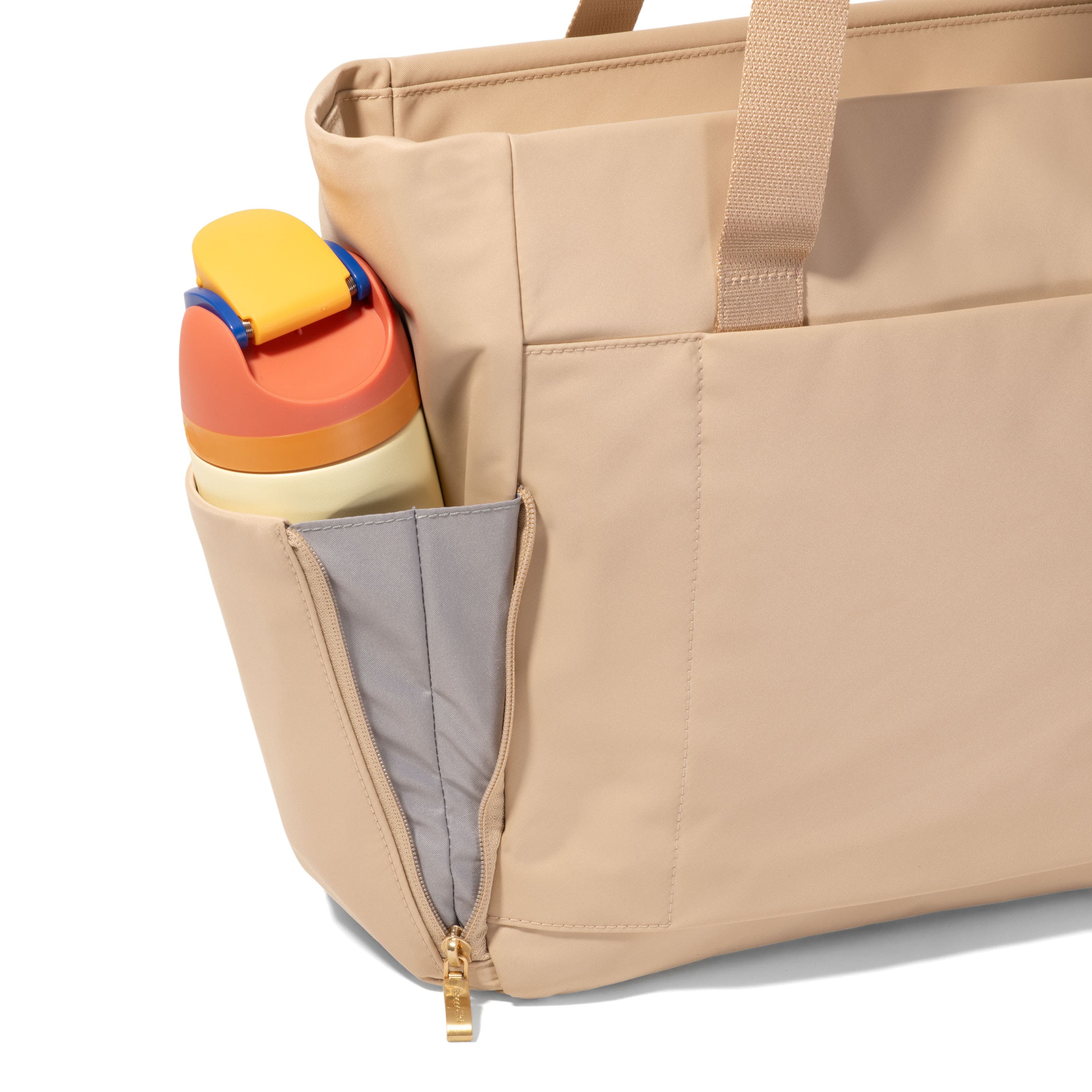 Nolita Laptop Tote Bag, Alternate, color, DESERT SAND TWILL
