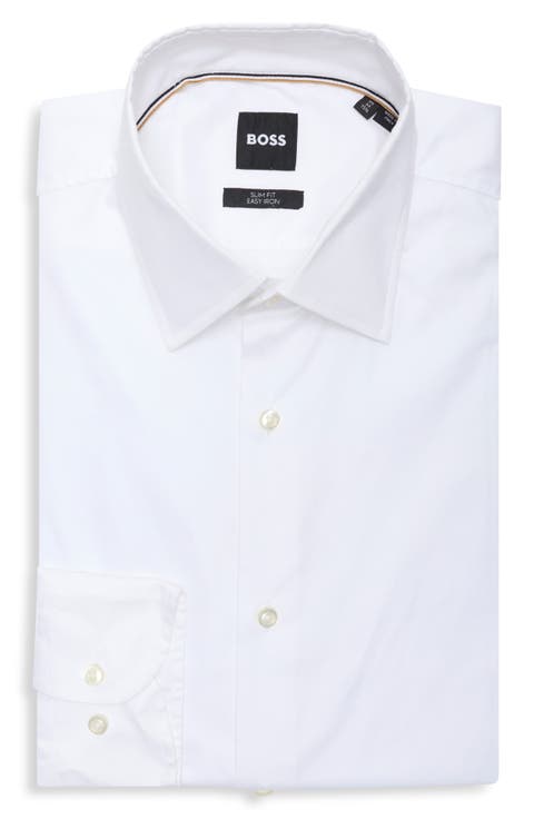 H-Hank Kent Slim Fit Dress Shirt