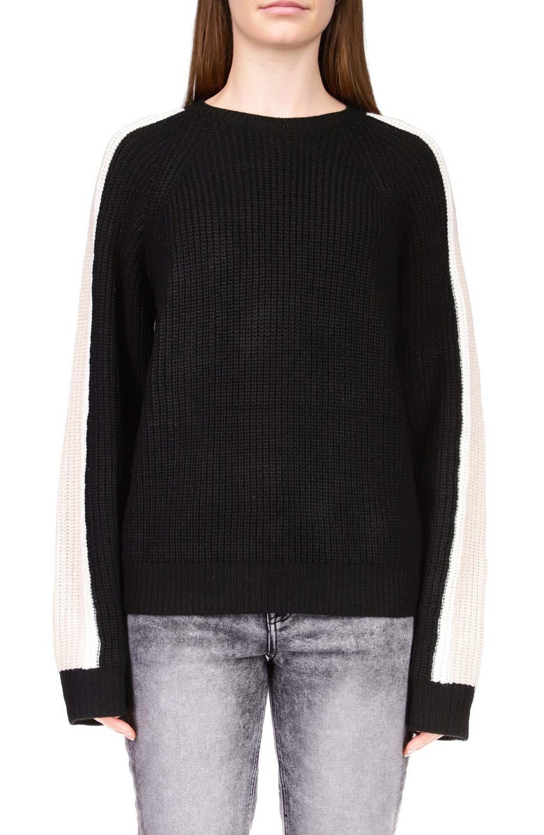 Sanctuary Summit Stripe Sweater, Main, color,