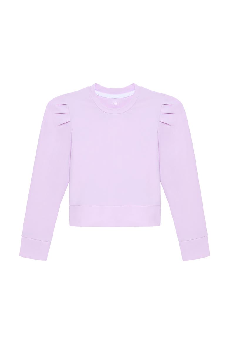 Girls Pullover Sweatshirt, Main, color, Lavender