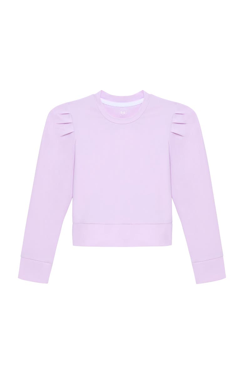 Courtside Kids Girls Pullover Sweatshirt, Main, color, Lavender