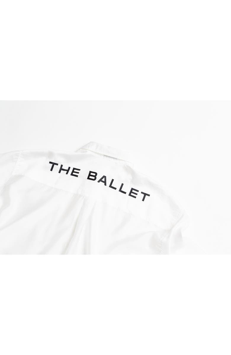THE BALLET TB Button Up, Main, color, White