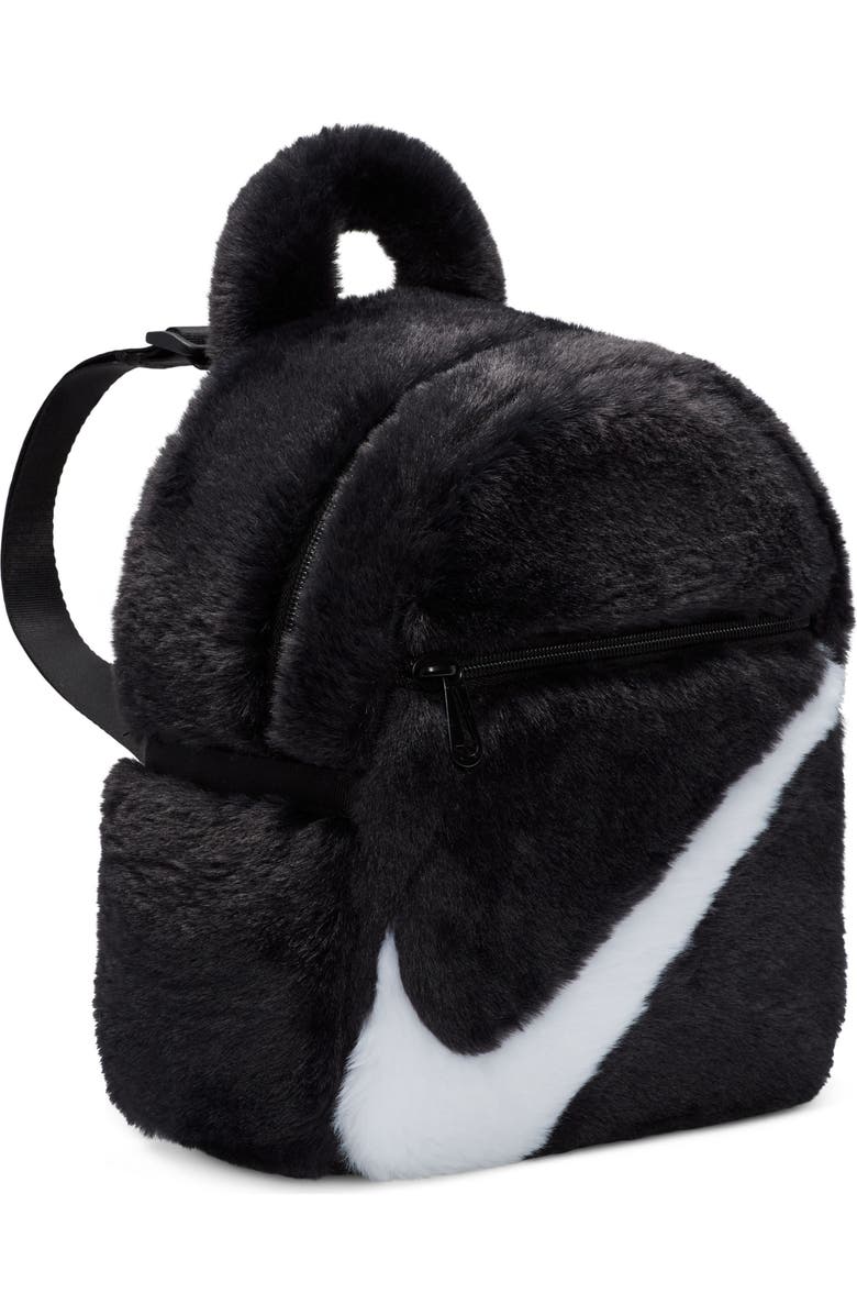 Nike Sportswear Futura 365 Faux Fur Mini Backpack, Alternate, color,
