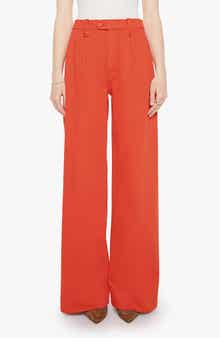 MOTHER The Under Wraps High Waist Wide Leg Pants