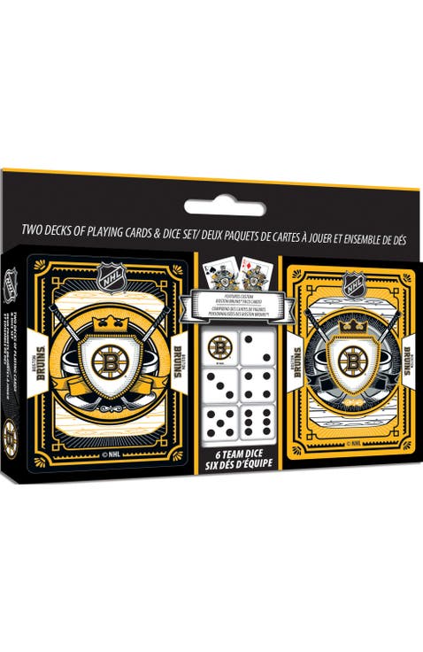Boston Bruins Playing Cards & Dice
