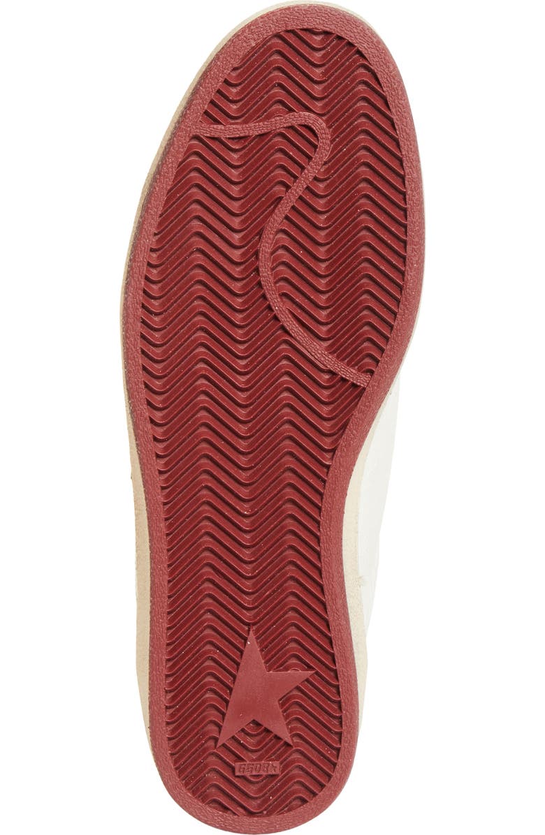 Golden Goose Ball Star Sneaker, Alternate, color, White/ Yellow