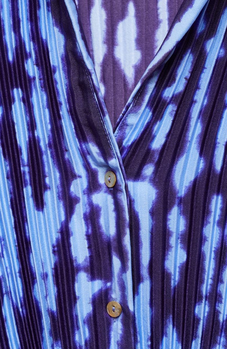 MANGO Thea Long Sleeve Shirtdress, Alternate, color, 