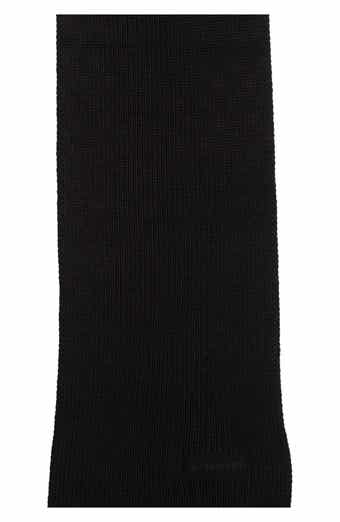 Wool Ribbed Scarf