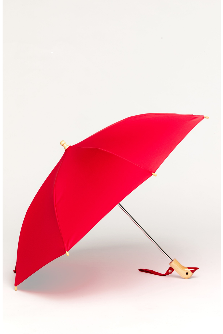 Meri Meri Duckling Kids' Umbrella, Alternate, color, Red