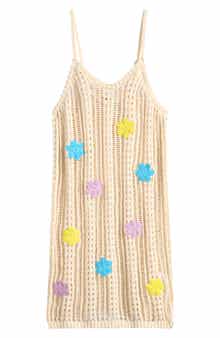 Flower Sweater Dress