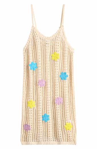 Flower Sweater Dress