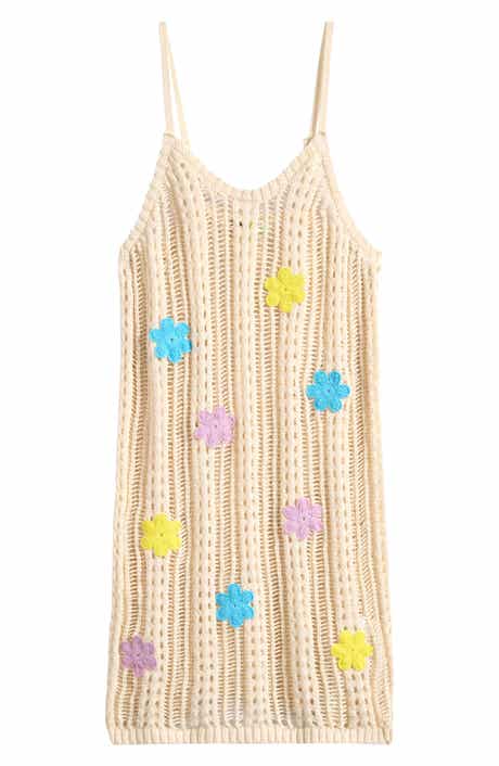 Flower Sweater Dress