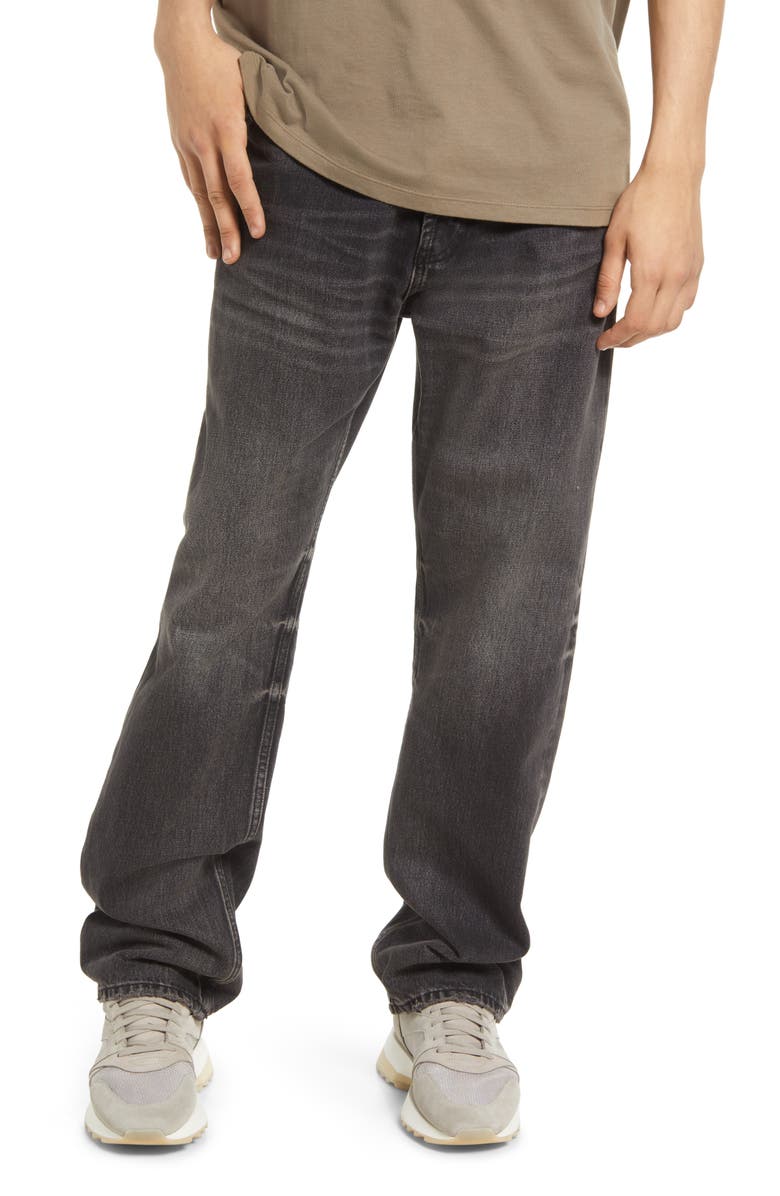 Fear of God Essentials Rigid Straight Leg Jeans, Main, color,