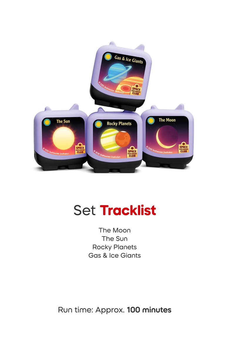 4-Pack Space Explorers Clever Tonies, Alternate, color, MULTICOLOR
