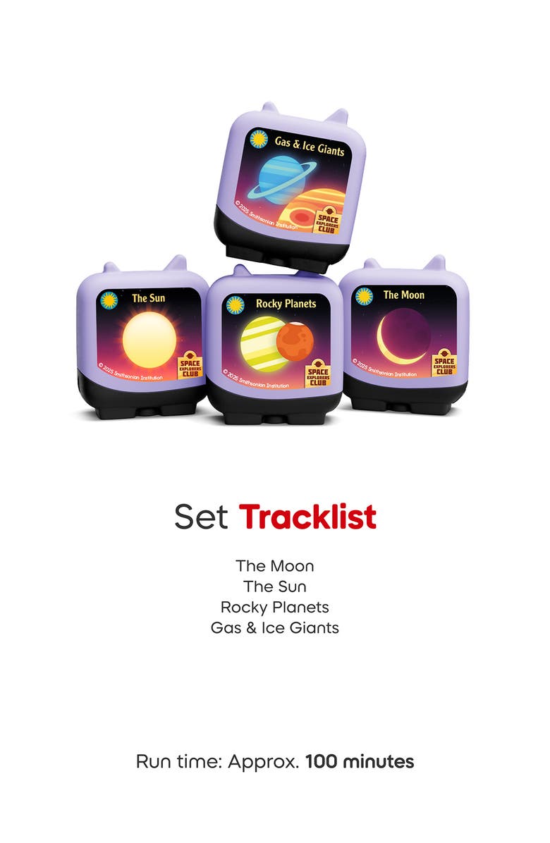 tonies 4-Pack Space Explorers Clever Tonies, Alternate, color,