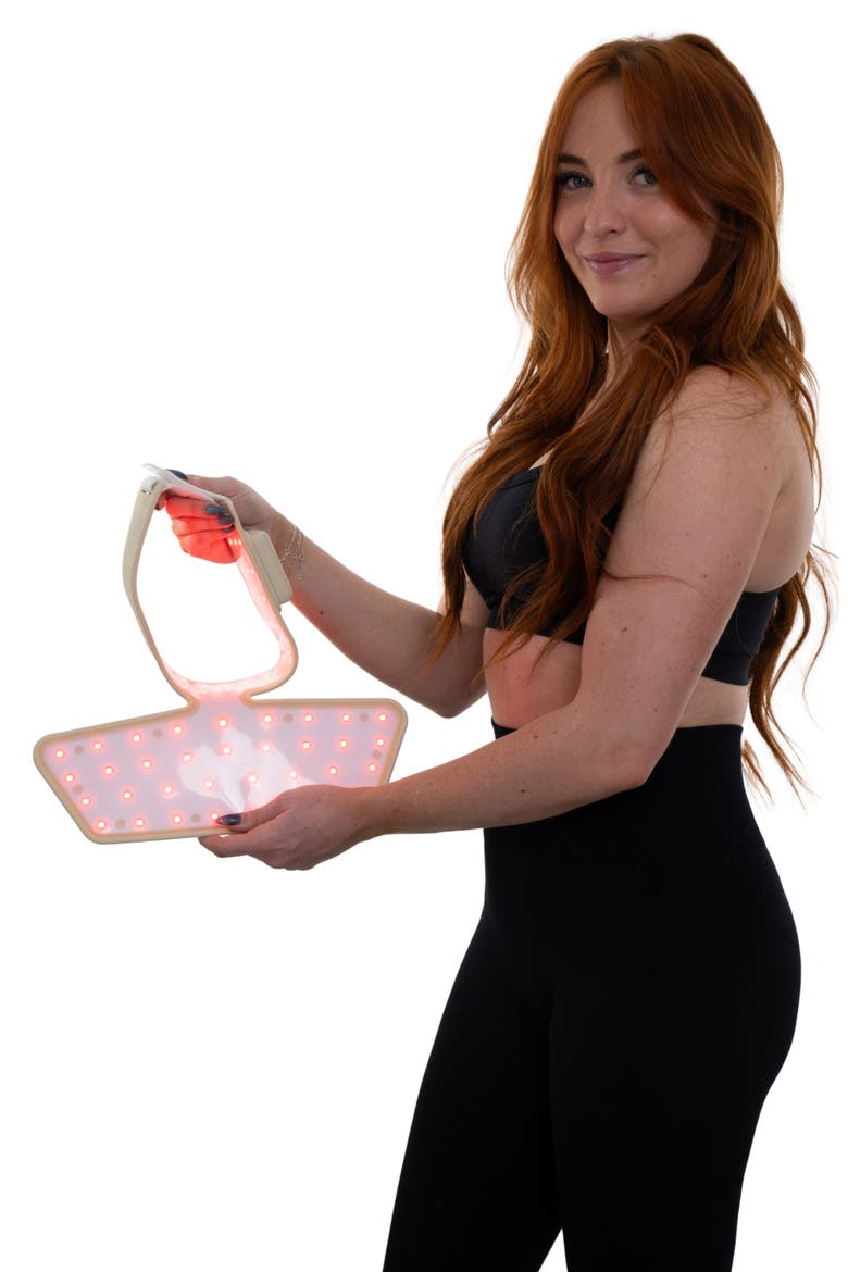 Red Light Therapy Neck Mask, Alternate, color, LIGHT GREY