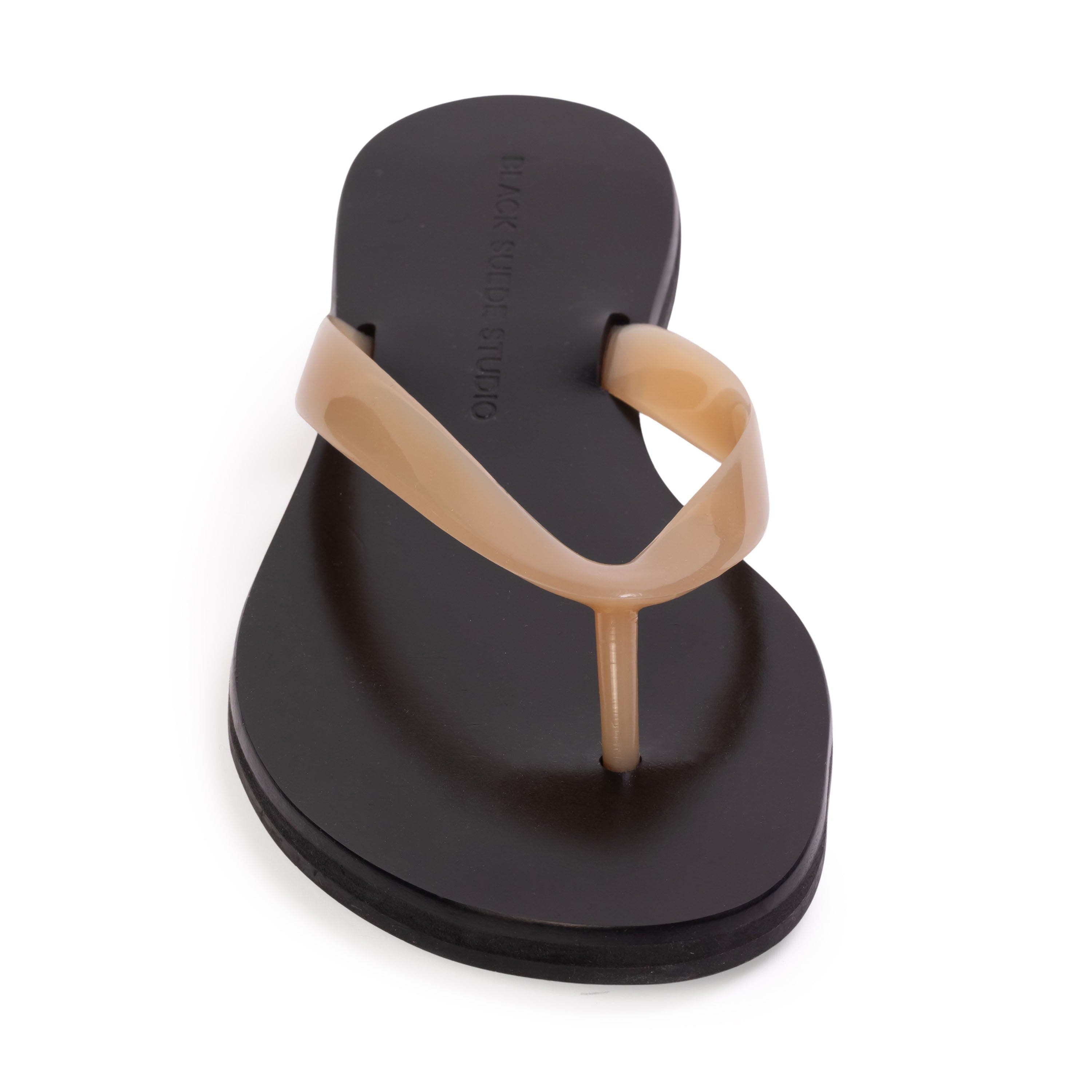 BLACK SUEDE STUDIO Jeli Sandal, Alternate, color, Terracotta Pvc