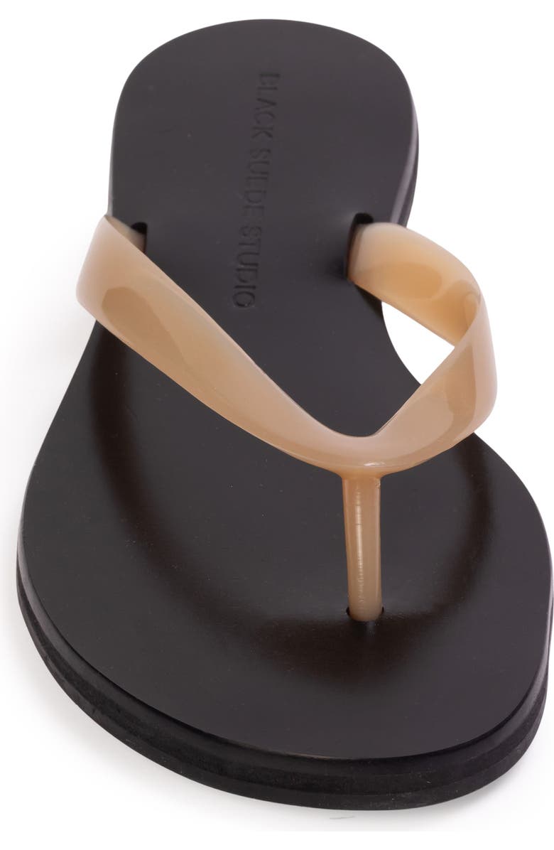 BLACK SUEDE STUDIO Jeli Sandal, Alternate, color, Terracotta Pvc