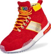 Freshy Dope Dawg Leather High Top Sneaker