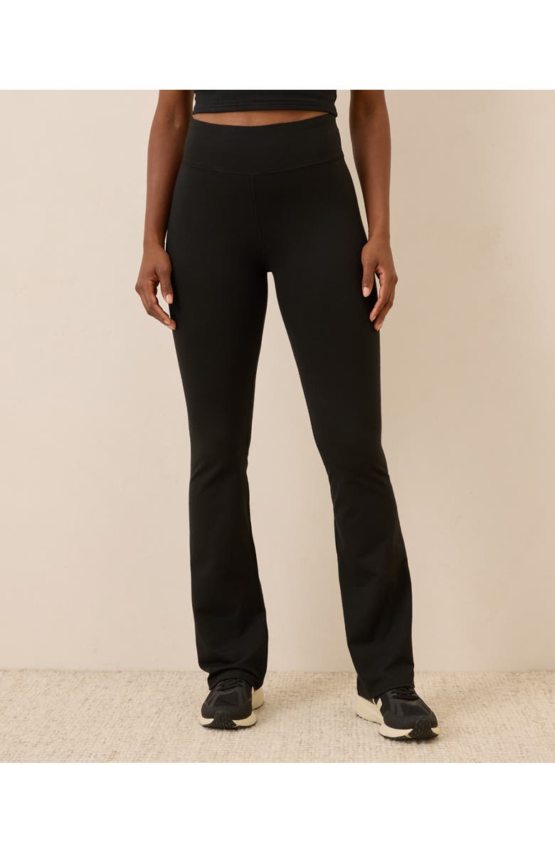 Pact On the Go-To Bootcut Legging, Main, color, Black
