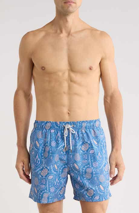 THE ENDLESS SUMMER Print Volley Swim Trunks