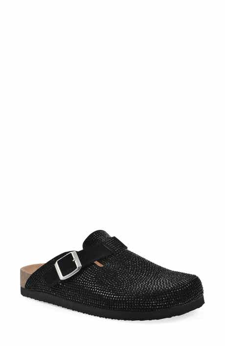 White Mountain Footwear Bellamy Crystal Embellished Clog