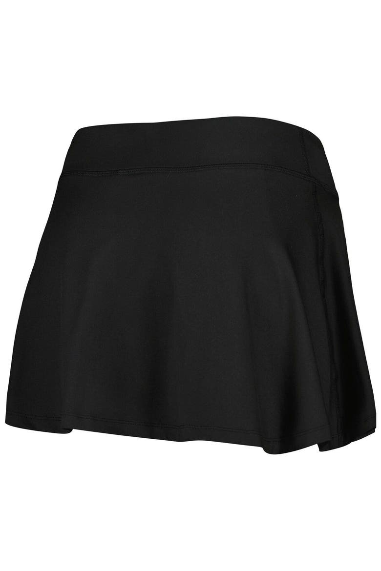 Women's ZooZatz Black Tennessee Volunteers Flowy Skort, Alternate, color, Black