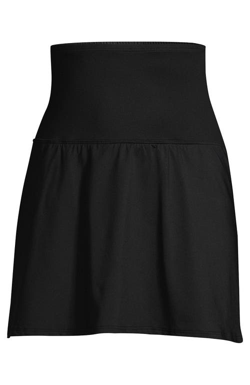 LANDS' END LANDS' END PLUS SIZE ULTRA HIGH WAISTED SWIM SKIRT 
