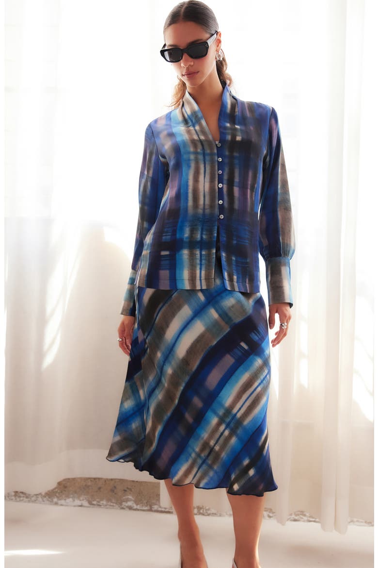 Mia Print Midi Skirt, Alternate, color, PRINT
