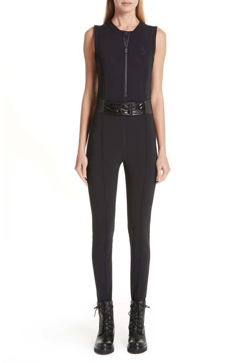 Tuta Belted Jumpsuit, Main, color, BLACK