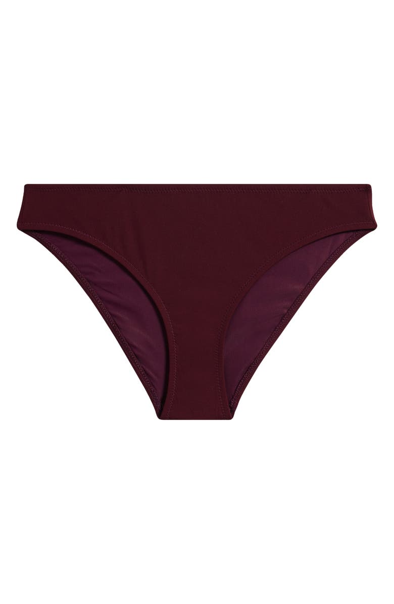 Ulla Johnson Dani Bikini Bottoms, Alternate, color, Cassis
