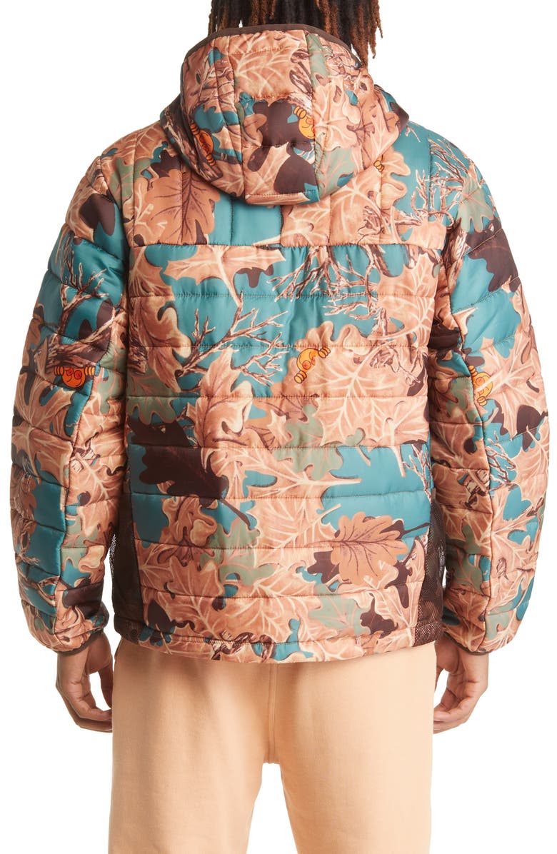 ICECREAM Kale Camouflage Print Puffer Jacket, Alternate, color,