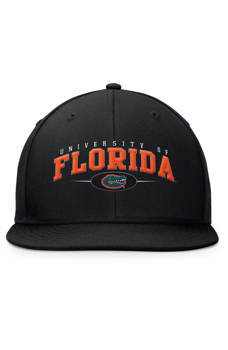 TOP OF THE WORLD Men's Top of the World Black Florida Gators Bullpen Snapback Hat, Alternate, color, Black