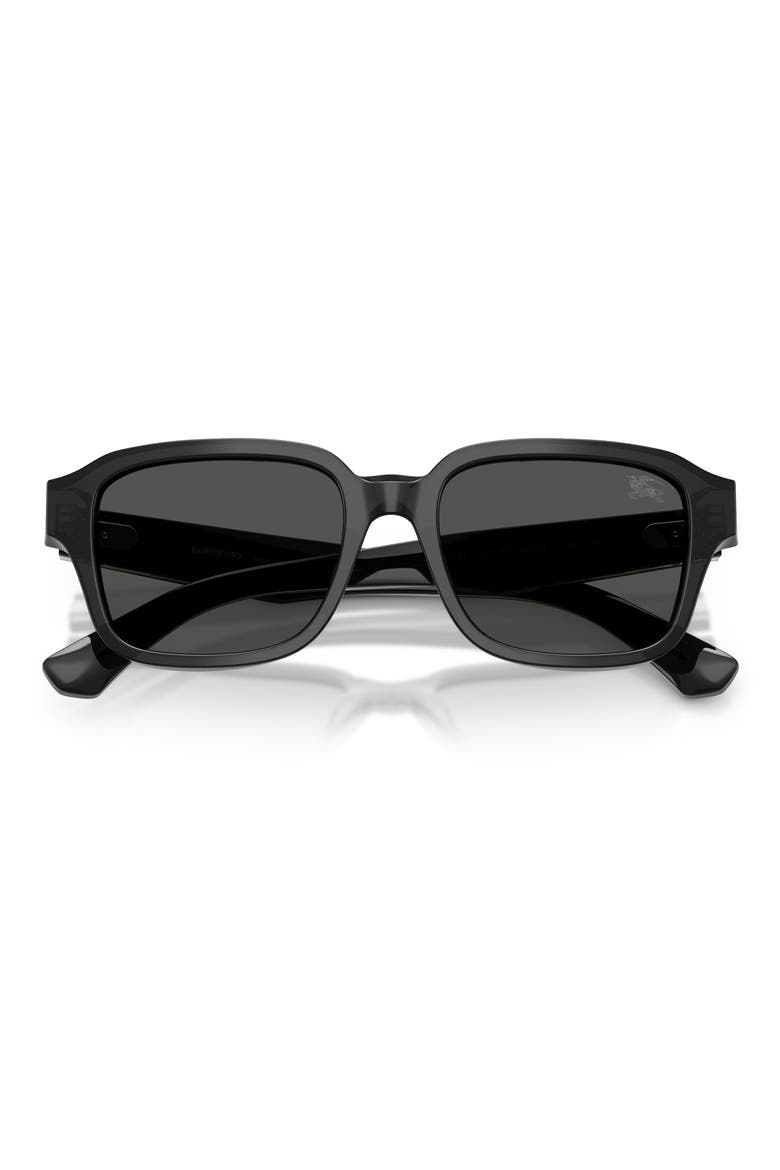 53mm Square Sunglasses, Alternate, color, GREY / DARK GREY