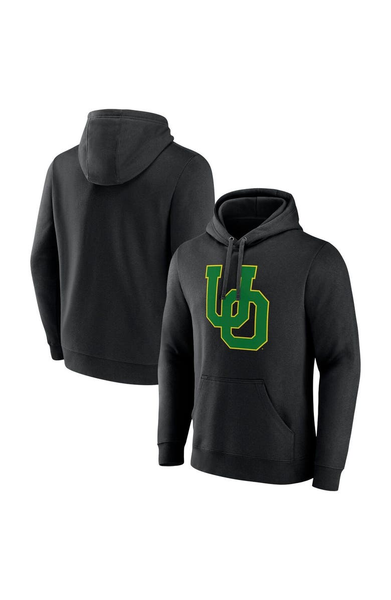 FANATICS Men's Fanatics Branded Black Oregon Ducks Team Midnight Mascot Pullover Hoodie, Alternate, color, 